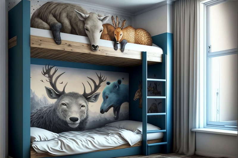 图片[27]-全球设计案例智能库_OJBKAI.COM动物世界男孩房7_Midjourney灵感图库-_设计智库－全球设计案例智能库_OJBKAI.COM-全球设计案例智能库_OJBKAI.COM设计智库