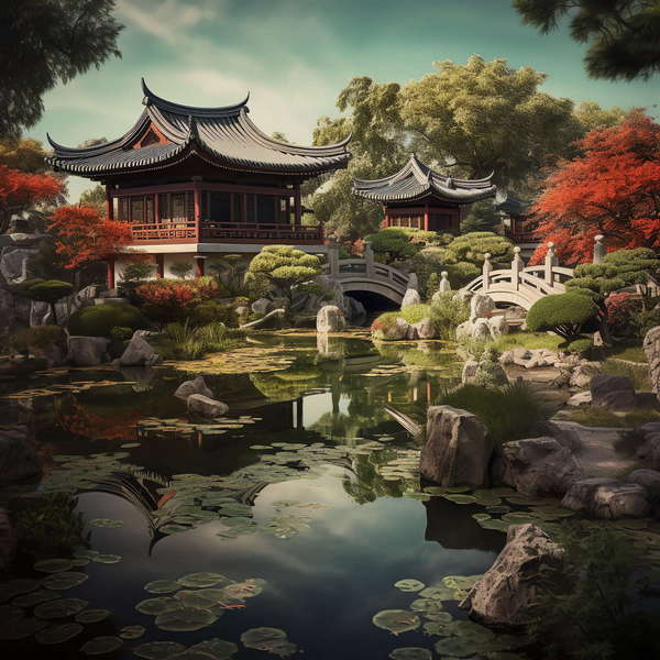 图片[25]-全球设计案例智能库_OJBKAI.COM中式园林Midjourney灵感图库-_设计智库－全球设计案例智能库_OJBKAI.COM-全球设计案例智能库_OJBKAI.COM设计智库