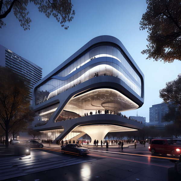 图片[29]-全球设计案例智能库_OJBKAI.COM商业中心建筑外观Midjourney灵感图库-_设计智库－全球设计案例智能库_OJBKAI.COM-全球设计案例智能库_OJBKAI.COM设计智库