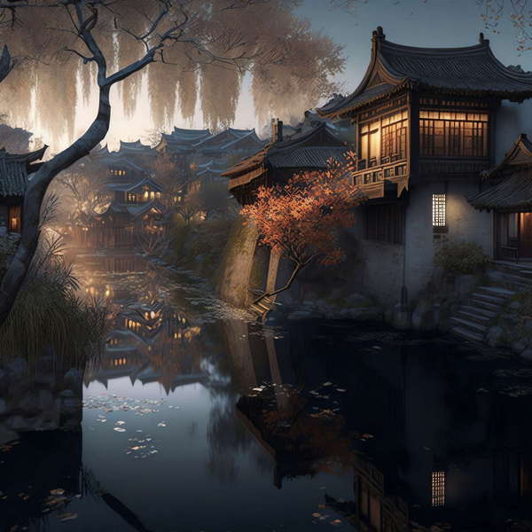 图片[4]-全球设计案例智能库_OJBKAI.COM徽派建筑Midjourney灵感图库-_设计智库－全球设计案例智能库_OJBKAI.COM-全球设计案例智能库_OJBKAI.COM设计智库