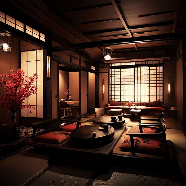 图片[19]-全球设计案例智能库_OJBKAI.COM酒店民宿中式禅意茶室Midjourney灵感图库-_设计智库－全球设计案例智能库_OJBKAI.COM-全球设计案例智能库_OJBKAI.COM设计智库