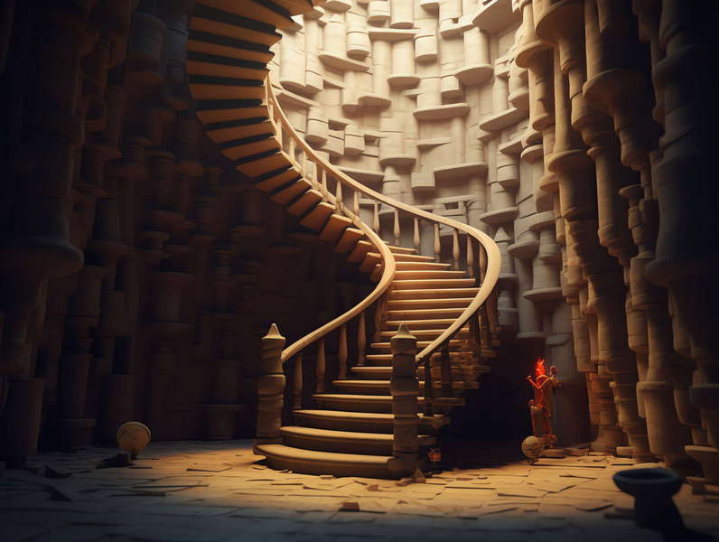 图片[22]-全球设计案例智能库_OJBKAI.COM色彩艺术楼梯Midjourney灵感图库-_设计智库－全球设计案例智能库_OJBKAI.COM-全球设计案例智能库_OJBKAI.COM设计智库