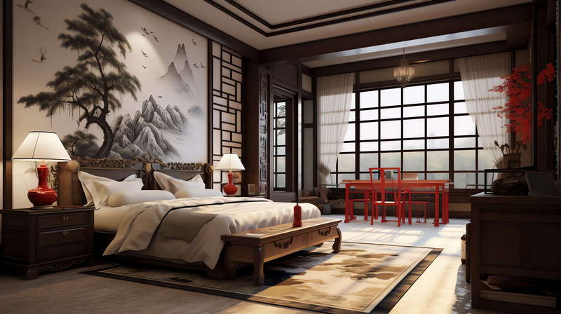 图片[18]-全球设计案例智能库_OJBKAI.COM古典中式酒店客房Midjourney灵感图库-_设计智库－全球设计案例智能库_OJBKAI.COM-全球设计案例智能库_OJBKAI.COM设计智库