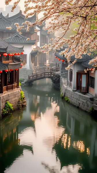 图片[23]-全球设计案例智能库_OJBKAI.COM意境江南小镇Midjourney灵感图库-_设计智库－全球设计案例智能库_OJBKAI.COM-全球设计案例智能库_OJBKAI.COM设计智库