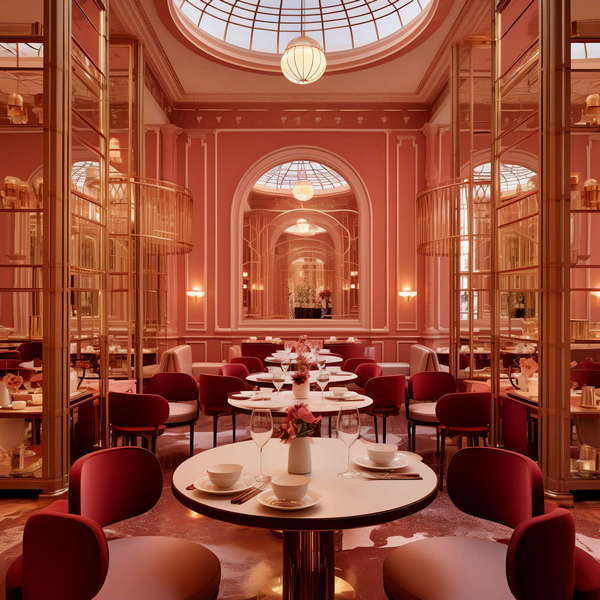 古典酒店餐饮空间Midjourney灵感图库-_设计智库－全球设计案例智能库_OJBKAI.COM-全球设计案例智能库_OJBKAI.COM设计智库