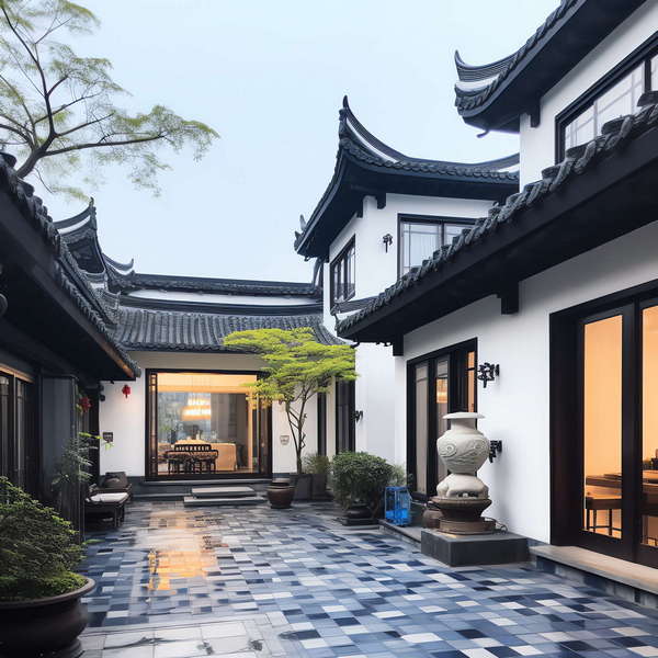 图片[3]-全球设计案例智能库_OJBKAI.COM中式四合院Midjourney灵感图库-_设计智库－全球设计案例智能库_OJBKAI.COM-全球设计案例智能库_OJBKAI.COM设计智库