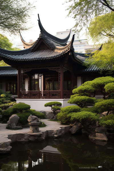 图片[23]-全球设计案例智能库_OJBKAI.COM中式园林Midjourney灵感图库-_设计智库－全球设计案例智能库_OJBKAI.COM-全球设计案例智能库_OJBKAI.COM设计智库