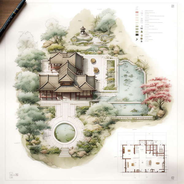 图片[34]-全球设计案例智能库_OJBKAI.COM古建设计手稿Midjourney灵感图库-_设计智库－全球设计案例智能库_OJBKAI.COM-全球设计案例智能库_OJBKAI.COM设计智库