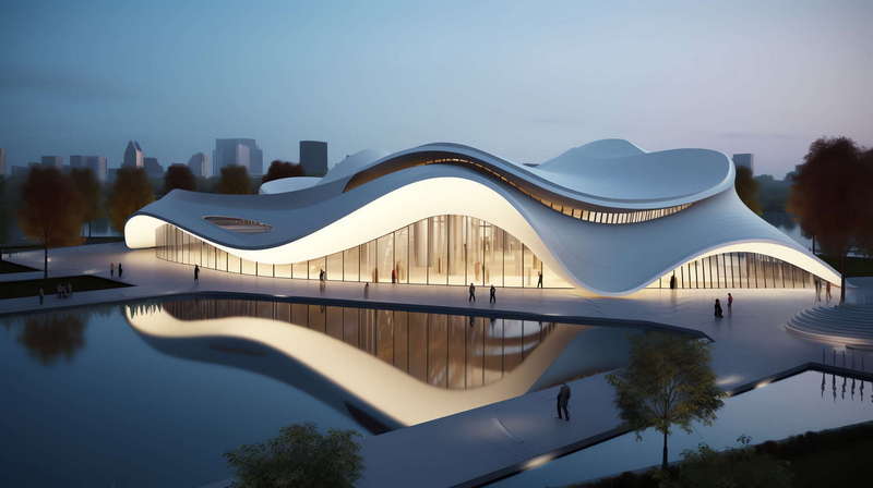 图片[34]-全球设计案例智能库_OJBKAI.COM商业中心建筑外观Midjourney灵感图库-_设计智库－全球设计案例智能库_OJBKAI.COM-全球设计案例智能库_OJBKAI.COM设计智库