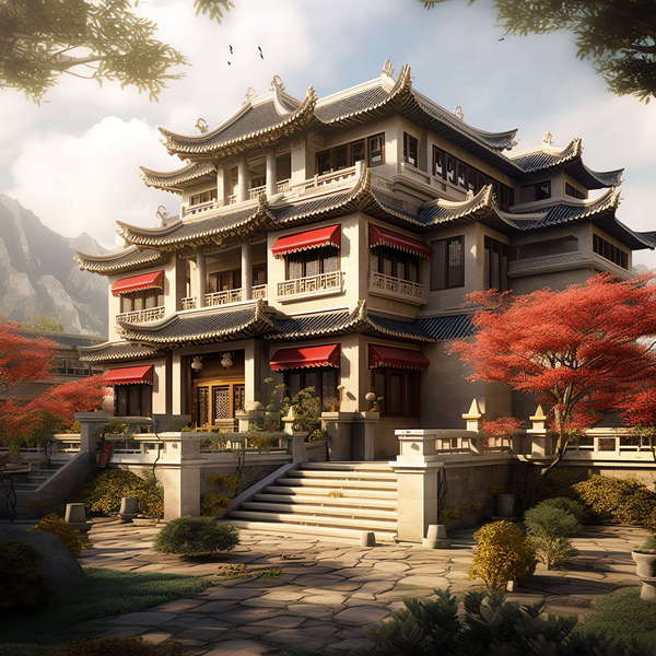 图片[7]-全球设计案例智能库_OJBKAI.COM徽派建筑Midjourney灵感图库-_设计智库－全球设计案例智能库_OJBKAI.COM-全球设计案例智能库_OJBKAI.COM设计智库