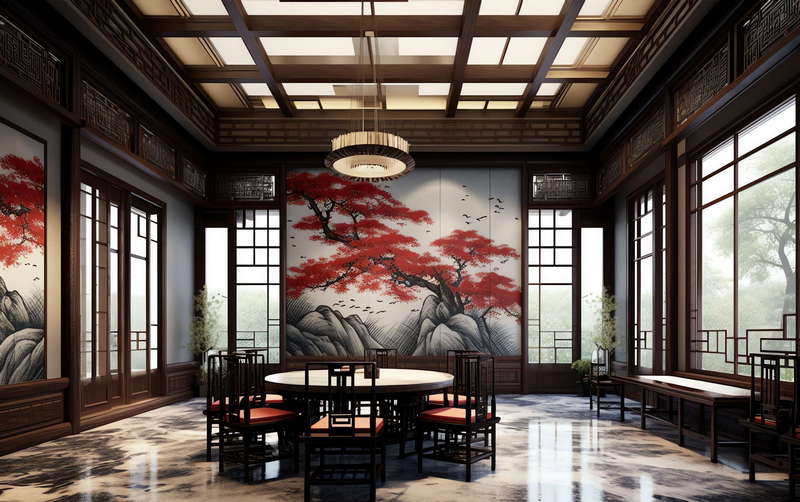 图片[16]-全球设计案例智能库_OJBKAI.COM会所餐厅包厢Midjourney灵感图库-_设计智库－全球设计案例智能库_OJBKAI.COM-全球设计案例智能库_OJBKAI.COM设计智库