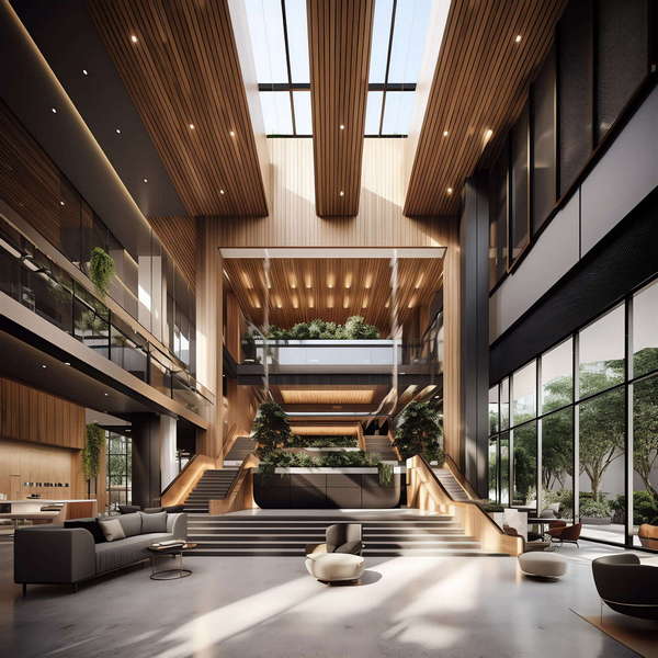 图片[54]-全球设计案例智能库_OJBKAI.COM现代办公楼大堂Midjourney灵感图库-_设计智库－全球设计案例智能库_OJBKAI.COM-全球设计案例智能库_OJBKAI.COM设计智库