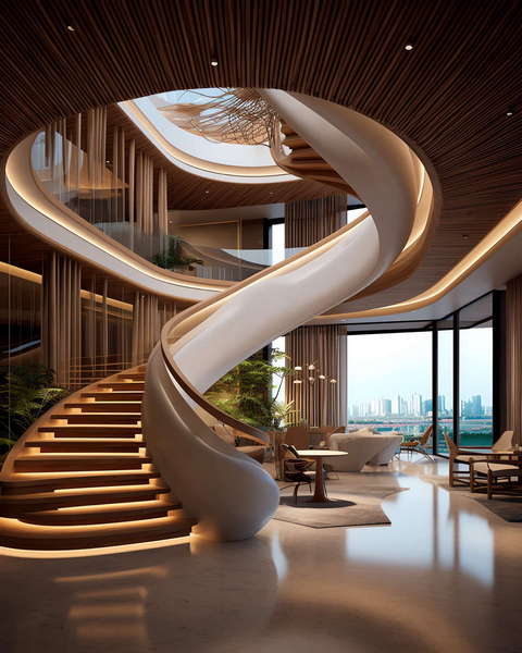 图片[17]-全球设计案例智能库_OJBKAI.COM酒店现代风格奢华楼梯Midjourney灵感图库-_设计智库－全球设计案例智能库_OJBKAI.COM-全球设计案例智能库_OJBKAI.COM设计智库