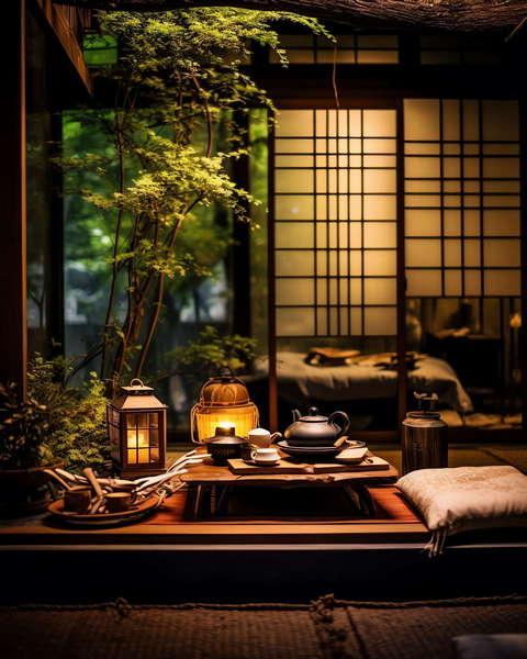 图片[14]-全球设计案例智能库_OJBKAI.COM酒店民宿中式禅意茶室Midjourney灵感图库-_设计智库－全球设计案例智能库_OJBKAI.COM-全球设计案例智能库_OJBKAI.COM设计智库