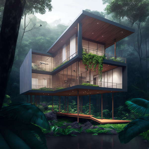 图片[32]-全球设计案例智能库_OJBKAI.COM别墅建筑外观Midjourney灵感图库-_设计智库－全球设计案例智能库_OJBKAI.COM-全球设计案例智能库_OJBKAI.COM设计智库