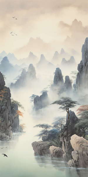 图片[29]-全球设计案例智能库_OJBKAI.COM山水画Midjourney灵感图库-_设计智库－全球设计案例智能库_OJBKAI.COM-全球设计案例智能库_OJBKAI.COM设计智库