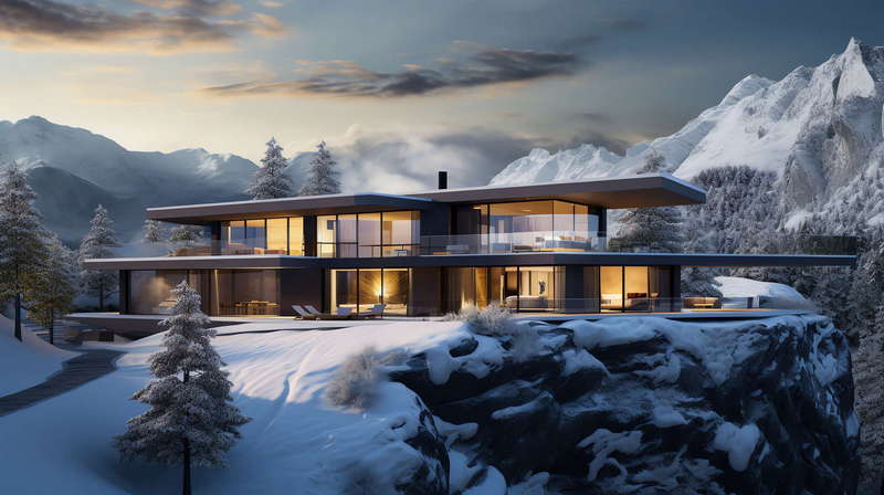 图片[21]-全球设计案例智能库_OJBKAI.COM现代风格别墅外观Midjourney灵感图库-_设计智库－全球设计案例智能库_OJBKAI.COM-全球设计案例智能库_OJBKAI.COM设计智库