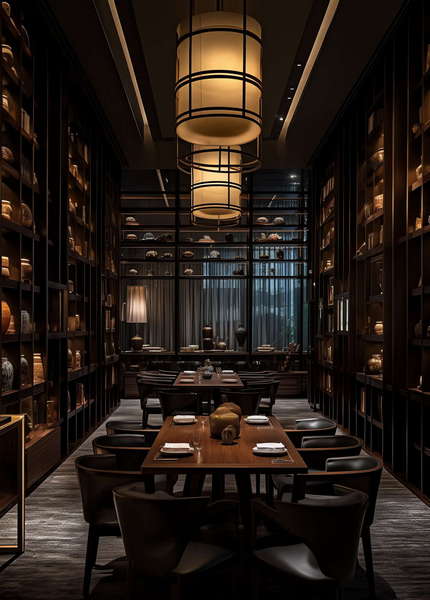 图片[11]-全球设计案例智能库_OJBKAI.COM中式酒店餐厅区Midjourney灵感图库-_设计智库－全球设计案例智能库_OJBKAI.COM-全球设计案例智能库_OJBKAI.COM设计智库