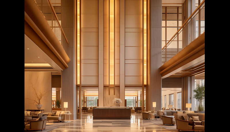 图片[2]-全球设计案例智能库_OJBKAI.COM新中式酒店大堂Midjourney灵感图库-_设计智库－全球设计案例智能库_OJBKAI.COM-全球设计案例智能库_OJBKAI.COM设计智库