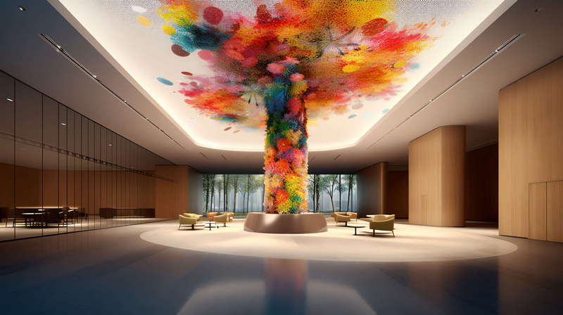 图片[2]-全球设计案例智能库_OJBKAI.COM现代前卫酒店大堂Midjourney灵感图库-_设计智库－全球设计案例智能库_OJBKAI.COM-全球设计案例智能库_OJBKAI.COM设计智库