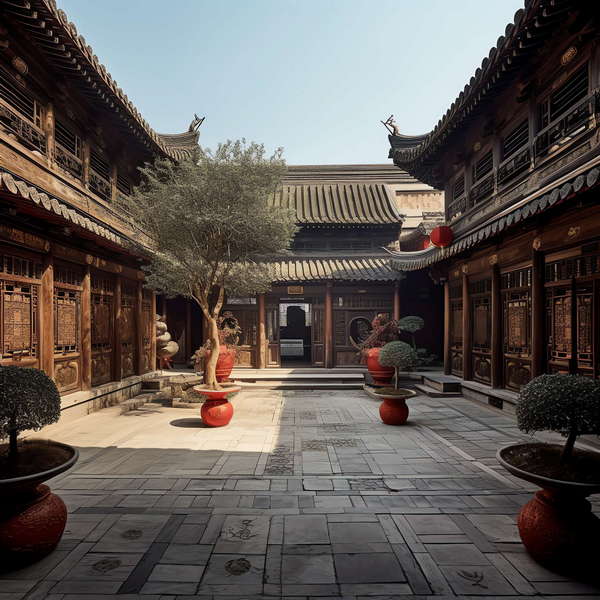 图片[6]-全球设计案例智能库_OJBKAI.COM中式四合院Midjourney灵感图库-_设计智库－全球设计案例智能库_OJBKAI.COM-全球设计案例智能库_OJBKAI.COM设计智库