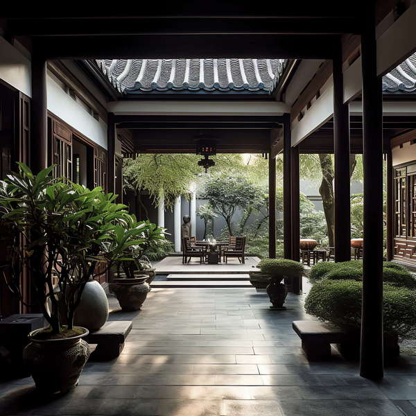 图片[33]-全球设计案例智能库_OJBKAI.COM中式别墅庭院Midjourney灵感图库-_设计智库－全球设计案例智能库_OJBKAI.COM-全球设计案例智能库_OJBKAI.COM设计智库