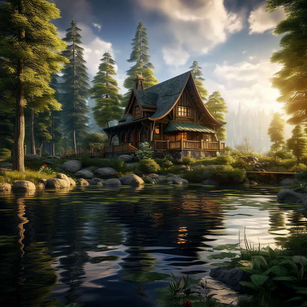 图片[8]-全球设计案例智能库_OJBKAI.COM湖景房Midjourney灵感图库-_设计智库－全球设计案例智能库_OJBKAI.COM-全球设计案例智能库_OJBKAI.COM设计智库