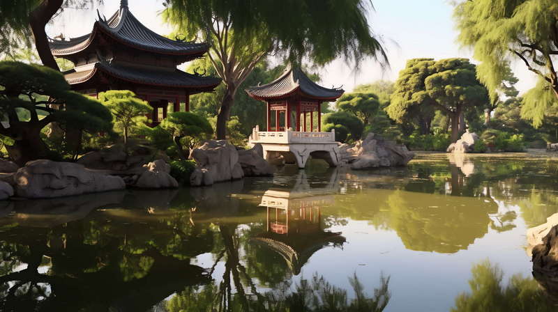 图片[35]-全球设计案例智能库_OJBKAI.COM中式园林Midjourney灵感图库-_设计智库－全球设计案例智能库_OJBKAI.COM-全球设计案例智能库_OJBKAI.COM设计智库