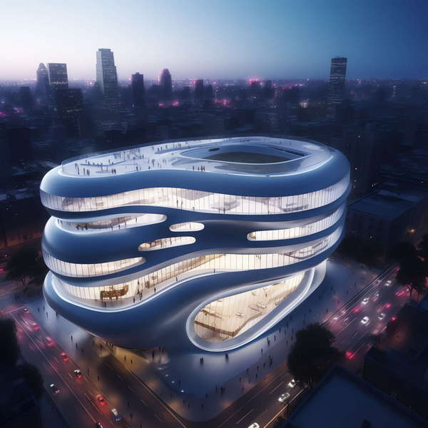 图片[43]-全球设计案例智能库_OJBKAI.COM商业中心建筑外观Midjourney灵感图库-_设计智库－全球设计案例智能库_OJBKAI.COM-全球设计案例智能库_OJBKAI.COM设计智库