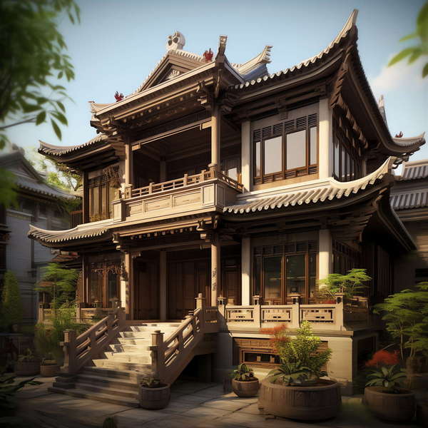 图片[13]-全球设计案例智能库_OJBKAI.COM徽派建筑Midjourney灵感图库-_设计智库－全球设计案例智能库_OJBKAI.COM-全球设计案例智能库_OJBKAI.COM设计智库