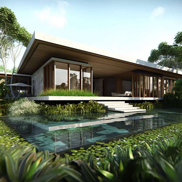 图片[2]-全球设计案例智能库_OJBKAI.COM现代别墅庭院Midjourney灵感图库-_设计智库－全球设计案例智能库_OJBKAI.COM-全球设计案例智能库_OJBKAI.COM设计智库