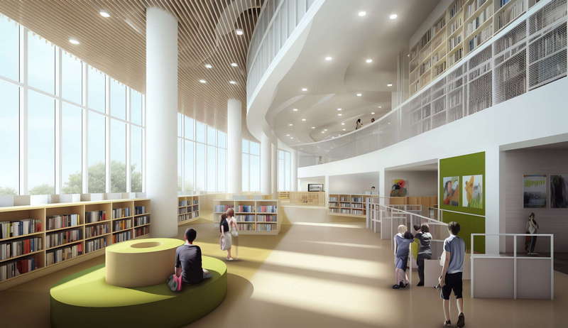 图片[3]-全球设计案例智能库_OJBKAI.COM原木艺术图书馆书店Midjourney灵感图库-_设计智库－全球设计案例智能库_OJBKAI.COM-全球设计案例智能库_OJBKAI.COM设计智库