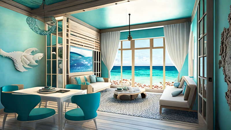 图片[11]-全球设计案例智能库_OJBKAI.COM海洋主题风格（旅行主题为马尔代夫度假村）Midjourney灵感图库-_设计智库－全球设计案例智能库_OJBKAI.COM-全球设计案例智能库_OJBKAI.COM设计智库