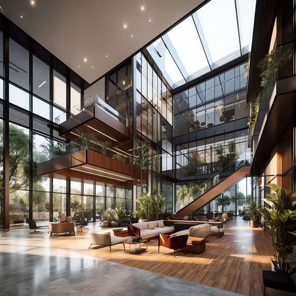 图片[3]-全球设计案例智能库_OJBKAI.COM现代办公楼大堂Midjourney灵感图库-_设计智库－全球设计案例智能库_OJBKAI.COM-全球设计案例智能库_OJBKAI.COM设计智库