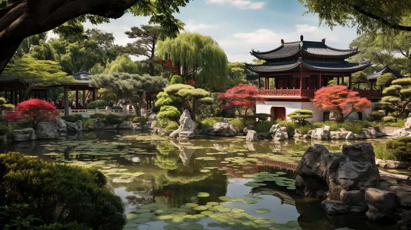 图片[35]-全球设计案例智能库_OJBKAI.COM中式园林Midjourney灵感图库-_设计智库－全球设计案例智能库_OJBKAI.COM-全球设计案例智能库_OJBKAI.COM设计智库