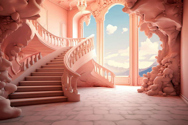 图片[15]-全球设计案例智能库_OJBKAI.COM色彩艺术楼梯Midjourney灵感图库-_设计智库－全球设计案例智能库_OJBKAI.COM-全球设计案例智能库_OJBKAI.COM设计智库