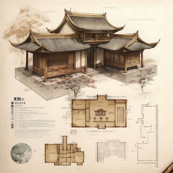 图片[33]-全球设计案例智能库_OJBKAI.COM古建筑透视图Midjourney灵感图库-_设计智库－全球设计案例智能库_OJBKAI.COM-全球设计案例智能库_OJBKAI.COM设计智库