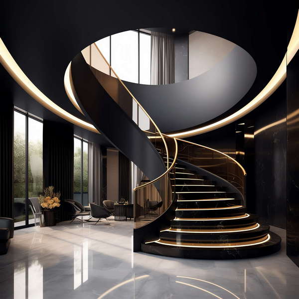 图片[11]-全球设计案例智能库_OJBKAI.COM酒店前卫时尚现代楼梯Midjourney灵感图库-_设计智库－全球设计案例智能库_OJBKAI.COM-全球设计案例智能库_OJBKAI.COM设计智库