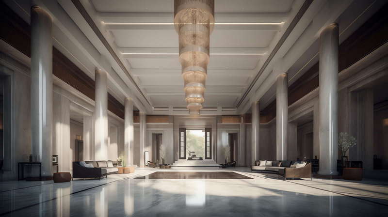 图片[11]-全球设计案例智能库_OJBKAI.COM新中式酒店大堂Midjourney灵感图库-_设计智库－全球设计案例智能库_OJBKAI.COM-全球设计案例智能库_OJBKAI.COM设计智库