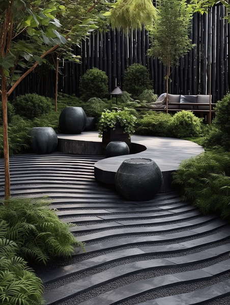 图片[6]-全球设计案例智能库_OJBKAI.COM新中式庭院景观Midjourney灵感图库-_设计智库－全球设计案例智能库_OJBKAI.COM-全球设计案例智能库_OJBKAI.COM设计智库