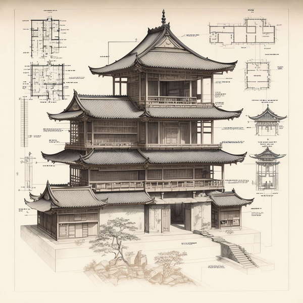 图片[2]-全球设计案例智能库_OJBKAI.COM古建筑透视图Midjourney灵感图库-_设计智库－全球设计案例智能库_OJBKAI.COM-全球设计案例智能库_OJBKAI.COM设计智库