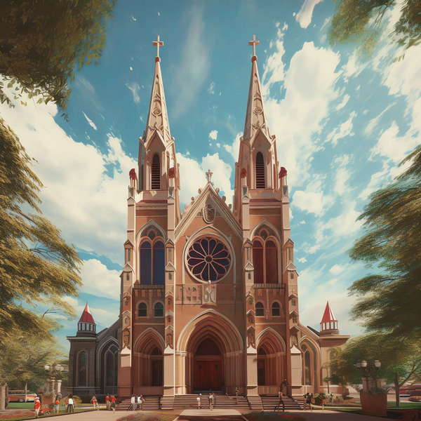 图片[31]-全球设计案例智能库_OJBKAI.COM建筑外观教堂Midjourney灵感图库-_设计智库－全球设计案例智能库_OJBKAI.COM-全球设计案例智能库_OJBKAI.COM设计智库