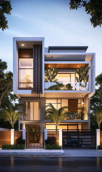 图片[11]-全球设计案例智能库_OJBKAI.COM现代极简别墅外观Midjourney灵感图库-_设计智库－全球设计案例智能库_OJBKAI.COM-全球设计案例智能库_OJBKAI.COM设计智库