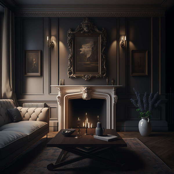 欧式古典壁炉Midjourney灵感图库-_设计智库－全球设计案例智能库_OJBKAI.COM-全球设计案例智能库_OJBKAI.COM设计智库