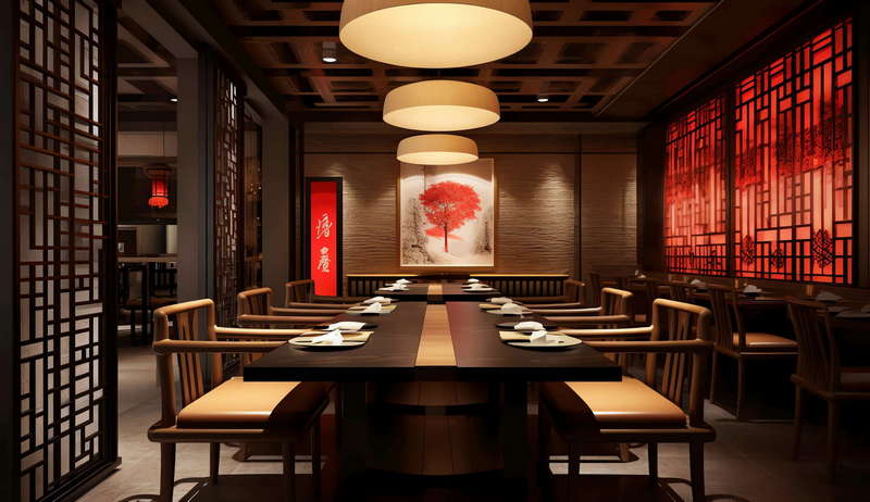 图片[20]-全球设计案例智能库_OJBKAI.COM新中式餐饮空间Midjourney灵感图库-_设计智库－全球设计案例智能库_OJBKAI.COM-全球设计案例智能库_OJBKAI.COM设计智库