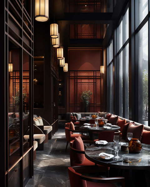 图片[11]-全球设计案例智能库_OJBKAI.COM前卫艺术格调西餐厅Midjourney灵感图库-_设计智库－全球设计案例智能库_OJBKAI.COM-全球设计案例智能库_OJBKAI.COM设计智库