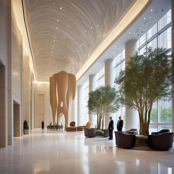图片[6]-全球设计案例智能库_OJBKAI.COM现代办公楼大堂Midjourney灵感图库-_设计智库－全球设计案例智能库_OJBKAI.COM-全球设计案例智能库_OJBKAI.COM设计智库