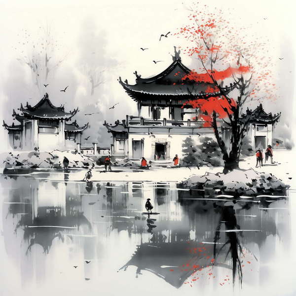 图片[13]-全球设计案例智能库_OJBKAI.COM水墨画Midjourney灵感图库-_设计智库－全球设计案例智能库_OJBKAI.COM-全球设计案例智能库_OJBKAI.COM设计智库