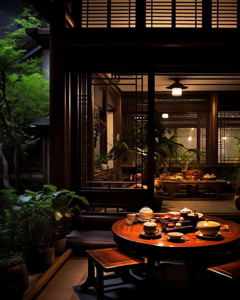 图片[35]-全球设计案例智能库_OJBKAI.COM酒店民宿中式禅意茶室Midjourney灵感图库-_设计智库－全球设计案例智能库_OJBKAI.COM-全球设计案例智能库_OJBKAI.COM设计智库