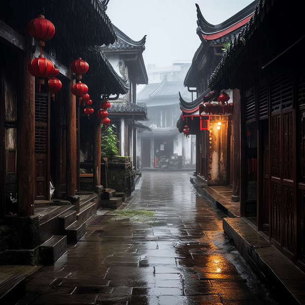 图片[20]-全球设计案例智能库_OJBKAI.COM意境江南小镇Midjourney灵感图库-_设计智库－全球设计案例智能库_OJBKAI.COM-全球设计案例智能库_OJBKAI.COM设计智库